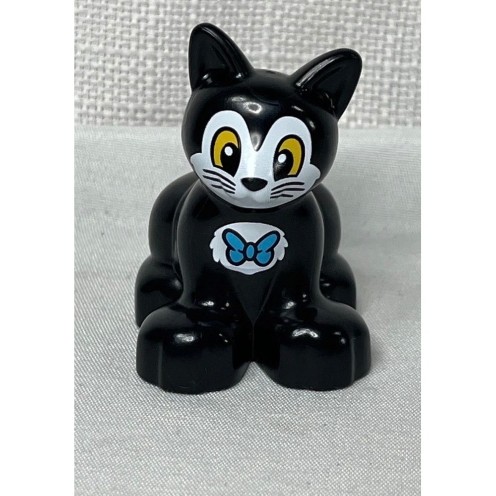 LEGO Duplo Figaro the Cat Disney Mickey Mouse Clubhouse Black Tuxedo Figure - Picture 4 of 7